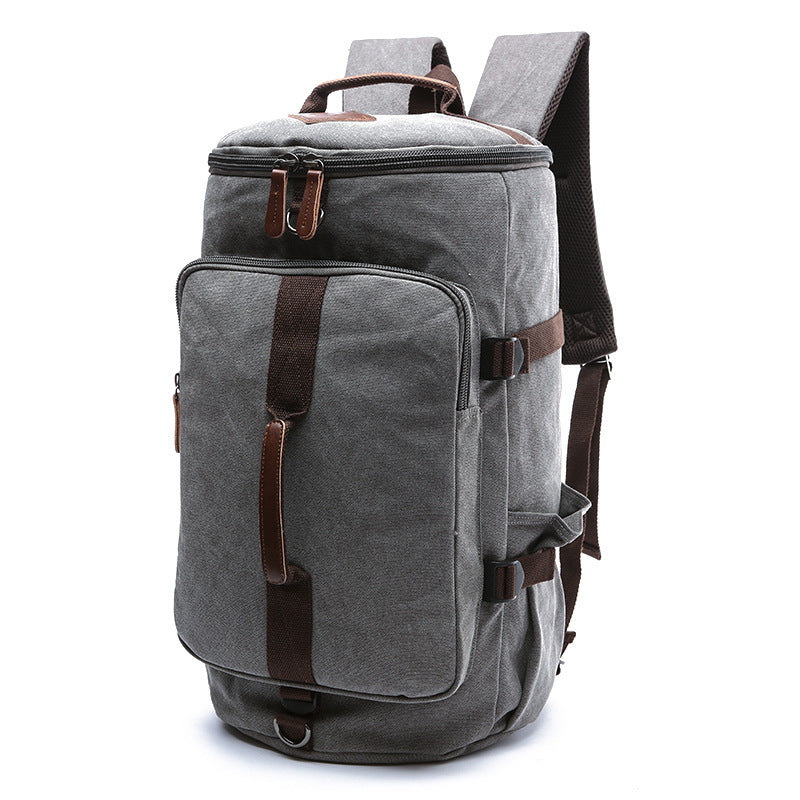 cylinder canvas backpack, view 13 - MRSLM