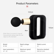 portable mini massage gun, view 9 - MRSLM