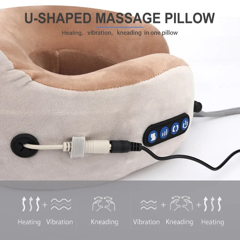electric neck and shoulder massager, view 3 - MRSLM
