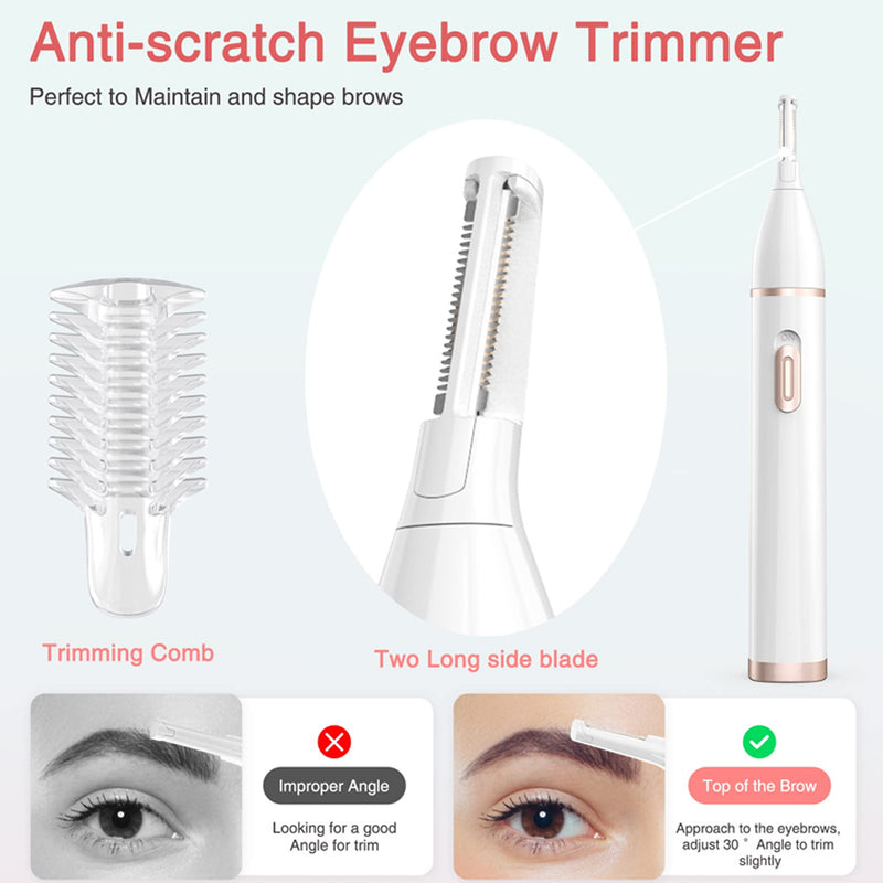 5-in-1 electric shaver kit for women, view 6 - MRSLM