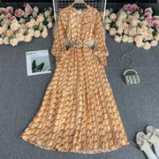 Long chiffon vacation dress, view 6 - MRSLM