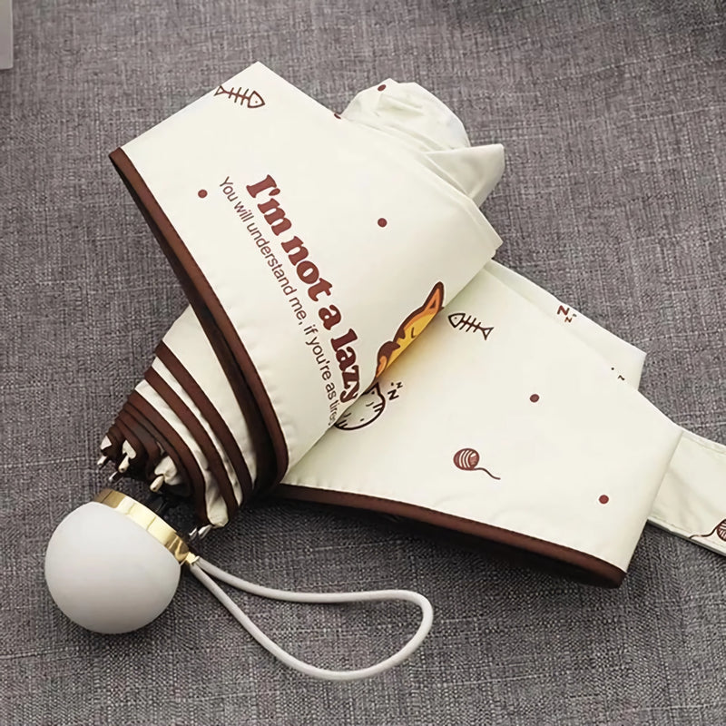 cute cat mini umbrella, view 4 - MRSLM