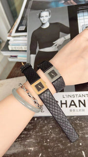 Women's square retro watch, view 10 - MRSLM
