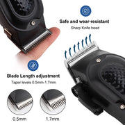 rechargeable cordless beard trimmer, view 4 - MRSLM