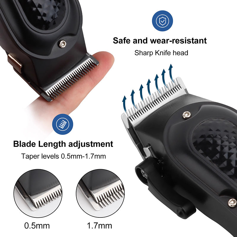 rechargeable cordless beard trimmer, view 4 - MRSLM