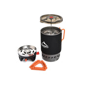 portable camping cooking system with gas stove, view 2 - MRSLM