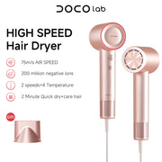 high-speed negative ion hair dryer, view 2 - MRSLM