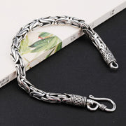 vintage ethnic silver bracelet - MRSLM