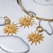 Sunflower pendant necklace, view 8 - MRSLM