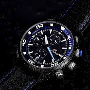 men's three-eye sports quartz watch, view 2 - MRSLM