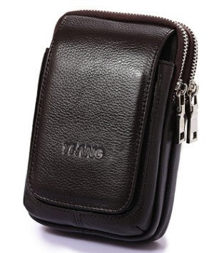 men's leather waist pack, view 7 - MRSLM