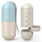 portable weekly pill organizer, view 6 - MRSLM