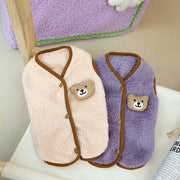 luxury fleece dog vest, view 12 - MRSLM