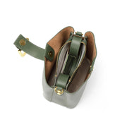 genuine leather crossbody messenger bag, view 8 - MRSLM