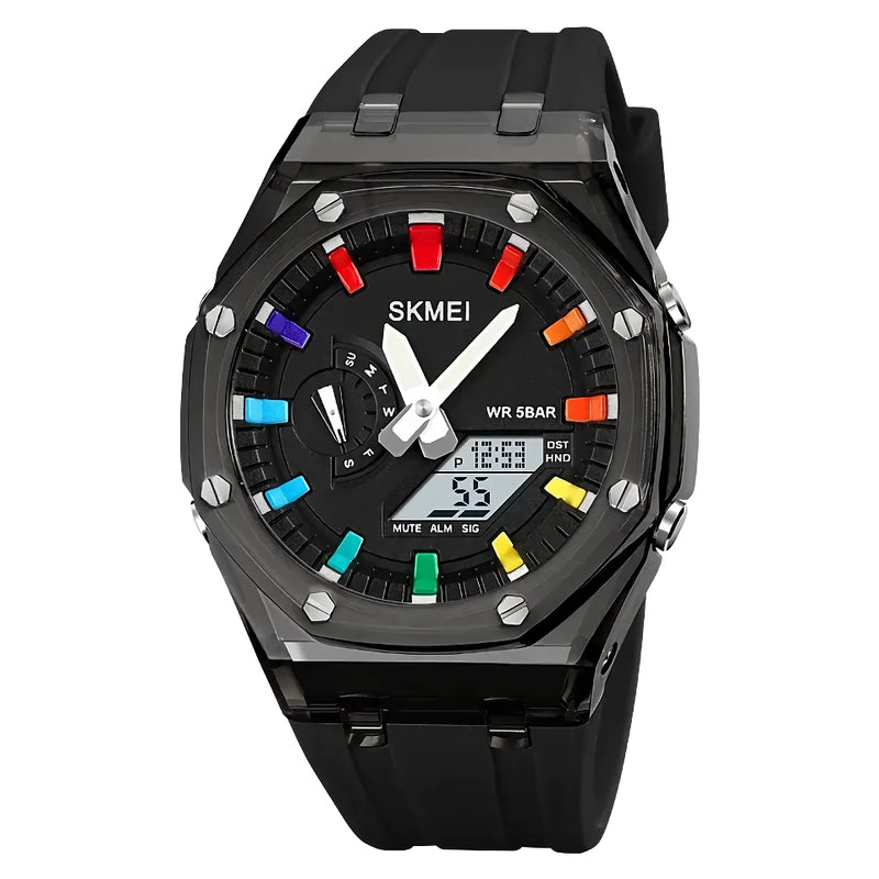 men's LED digital watch, view 9 - MRSLM