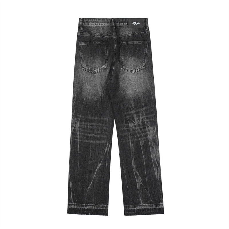 men's tie-dye worn jeans, view 5 - MRSLM