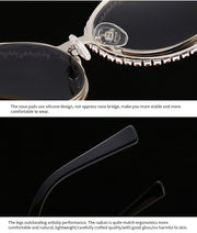 cat eye diamond sunglasses, view 7 - MRSLM