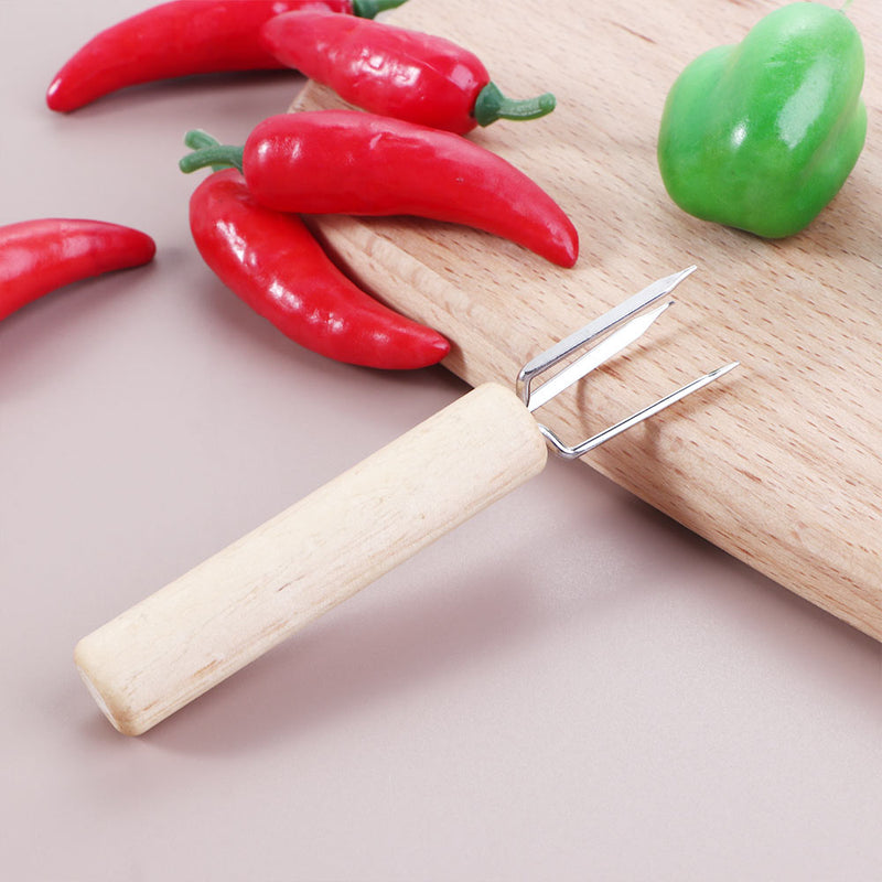 Stainless steel corn holders, view 3 - MRSLM