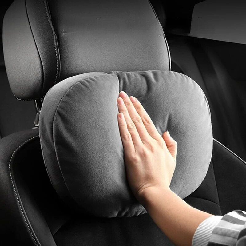 adjustable car seat neck support cushion, view 7 - MRSLM