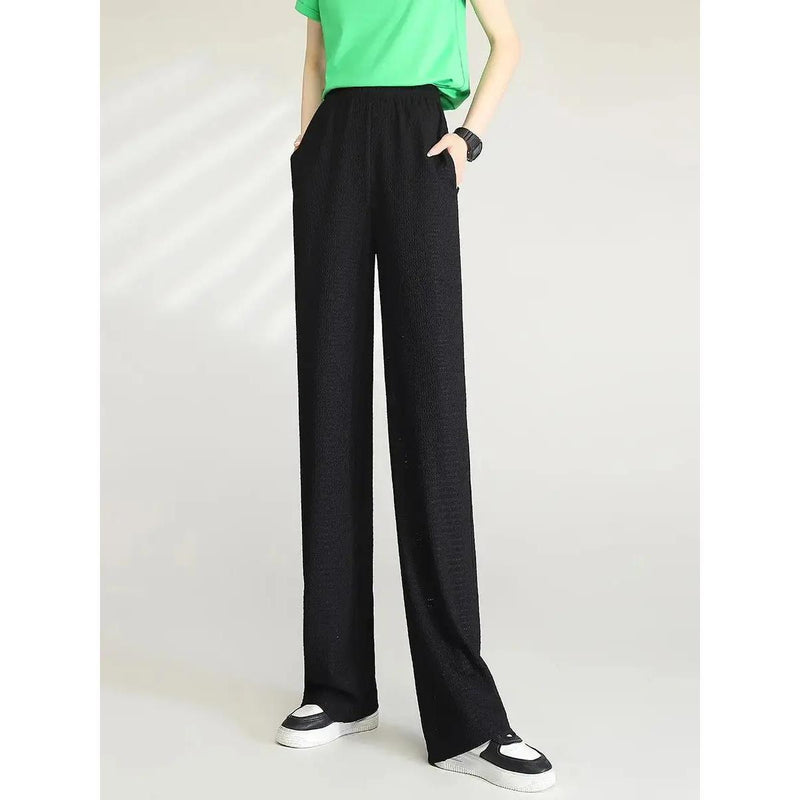 women's loose wide-leg pants, view 3 - MRSLM