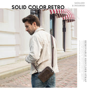 retro cowhide phone bag, view 9 - MRSLM