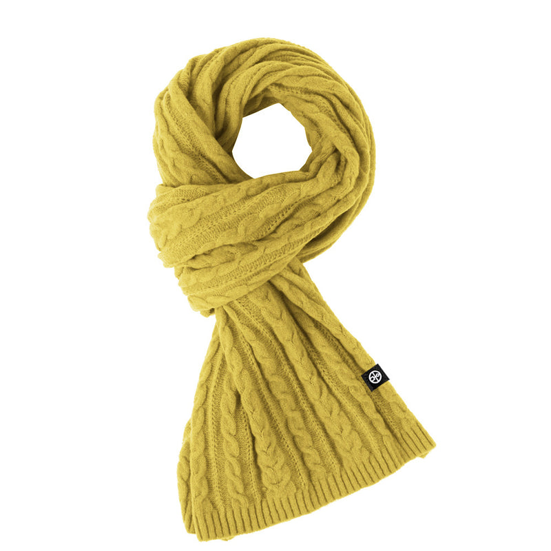 Women's long knit winter scarf, view 16 - MRSLM
