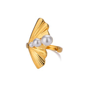 mermaid tail stainless steel ring, view 2 - MRSLM