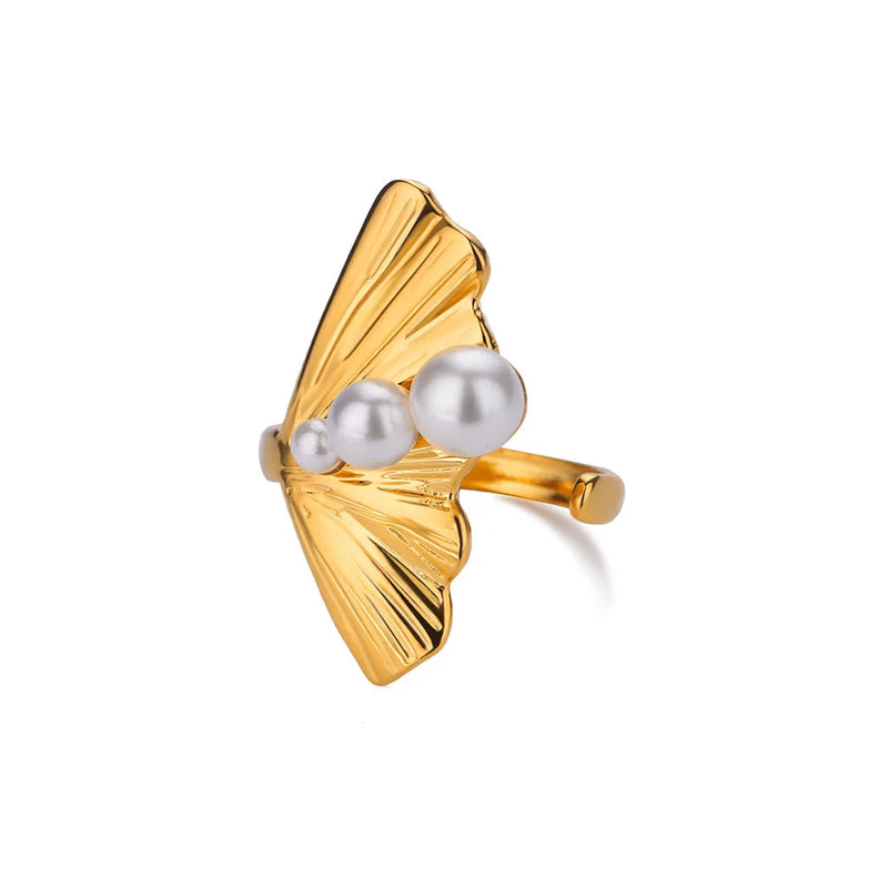 mermaid tail stainless steel ring, view 2 - MRSLM