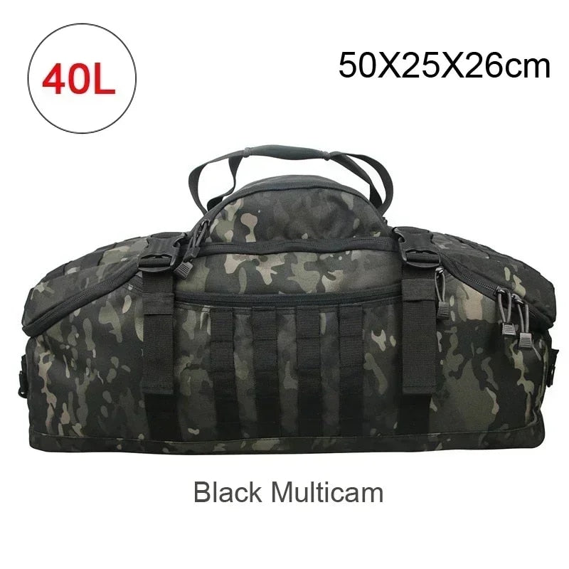 3-in-1 tactical backpack duffle bag, view 12 - MRSLM
