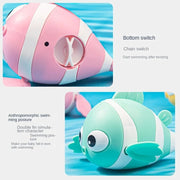 cartoon fish wind-up bath toy, view 9 - MRSLM