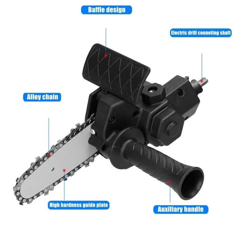 6 inch chainsaw drill attachment, view 4 - MRSLM