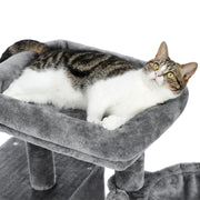 70-inch cat tree with sisal posts, view 7 - MRSLM