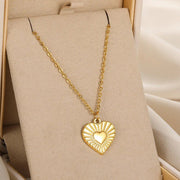 Stainless steel pendant necklaces, view 7 - MRSLM