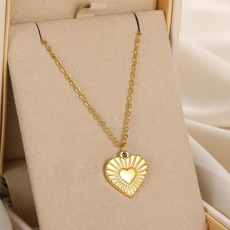 Stainless steel pendant necklaces, view 7 - MRSLM