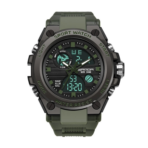 digital waterproof electronic watch, view 3 - MRSLM