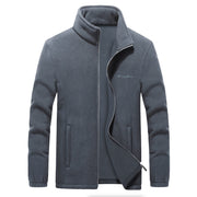 Men's sherpa fleece casual jacket, view 4 - MRSLM