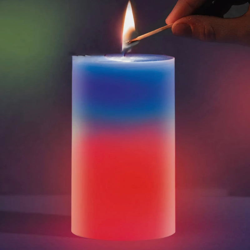Color changing LED wax candles, view 4 - MRSLM
