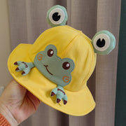 frog baby bucket hat, view 4 - MRSLM