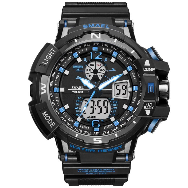 dual display sports watch, view 9 - MRSLM