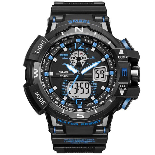 dual display sports watch, view 9 - MRSLM