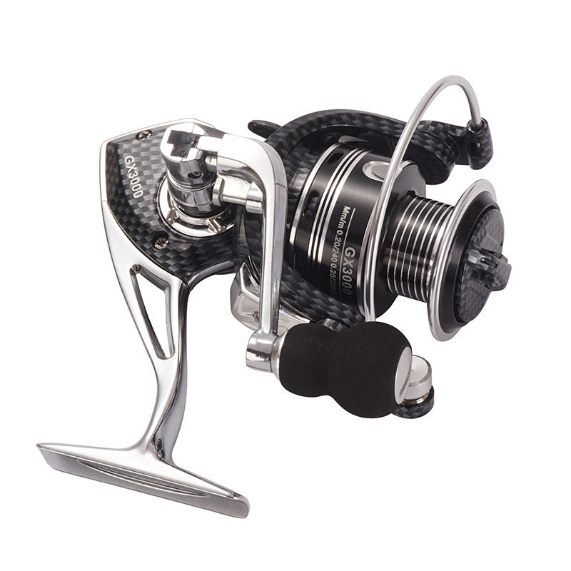 metal spinning fishing reel, view 5 - MRSLM