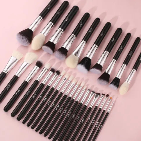 Professional 30PCS Black Makeup Brushes Set