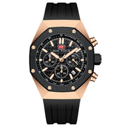 men's luminous sports quartz watch, view 3 - MRSLM