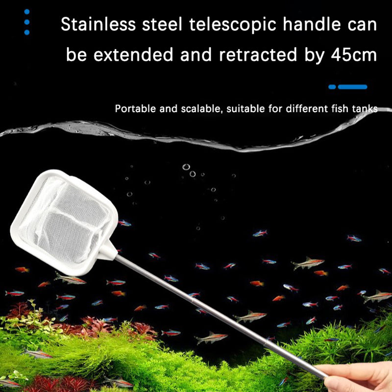 telescopic aquarium and fishing net, view 7 - MRSLM