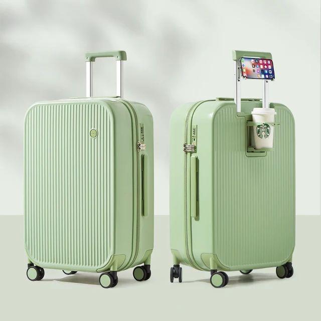 Hard shell spinner suitcase, view 3 - MRSLM