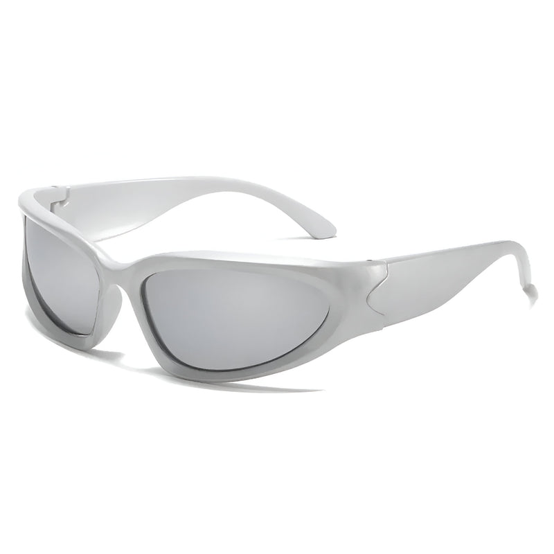 y2k futuristic cycling sunglasses, view 3 - MRSLM