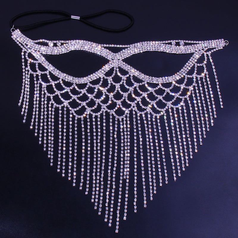 masquerade zircon mask, view 4 - MRSLM