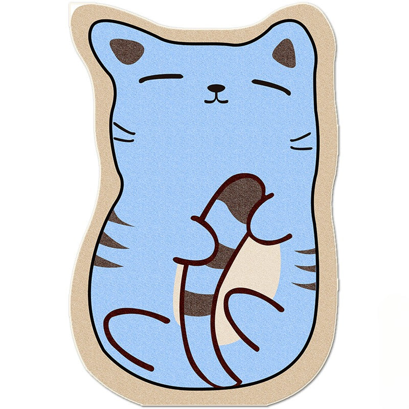 Cute animal plush rug, view 5 - MRSLM