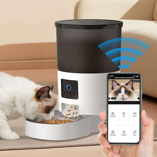 automatic pet feeder with camera - MRSLM
