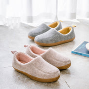 plush non-slip indoor slippers, view 4 - MRSLM